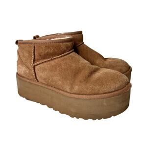 UGG Ultra Mini Platform Boots Size 8